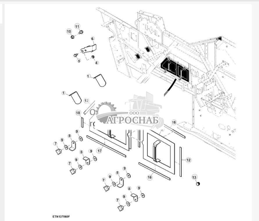 Вставки дверец, боковая стенка 